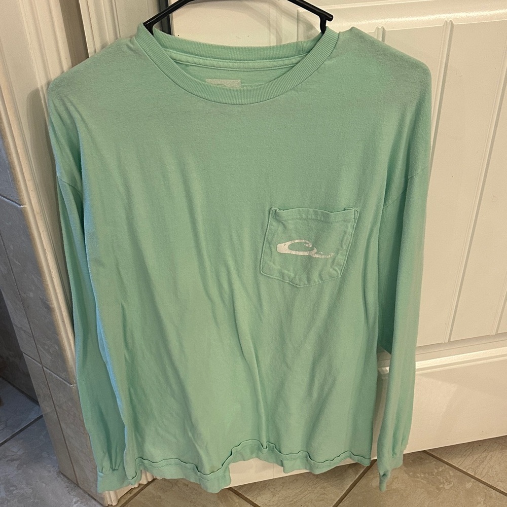 Drake Mint Green Long Sleeve Shirt